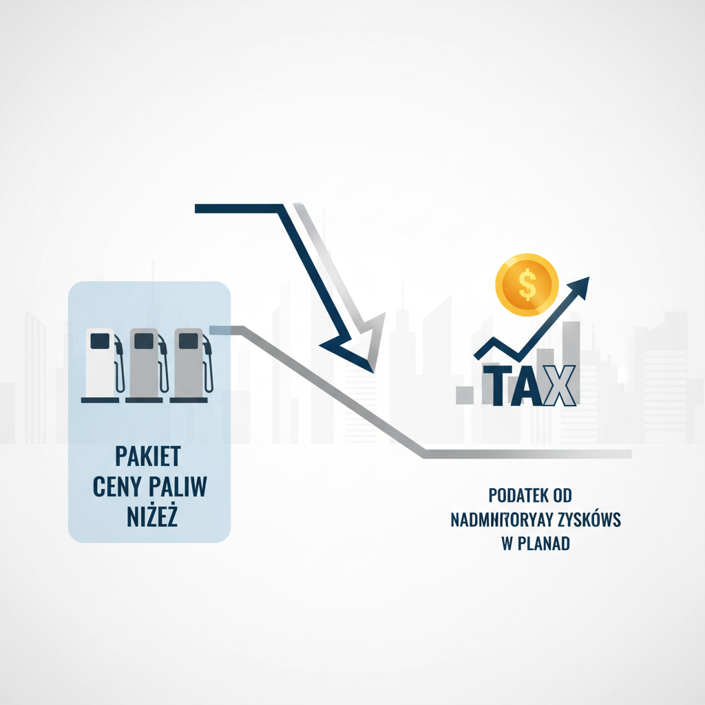 Pakiet Ceny Paliw Niżej przedłużony do maja. Podatek od nadmiarowych zysków w planach