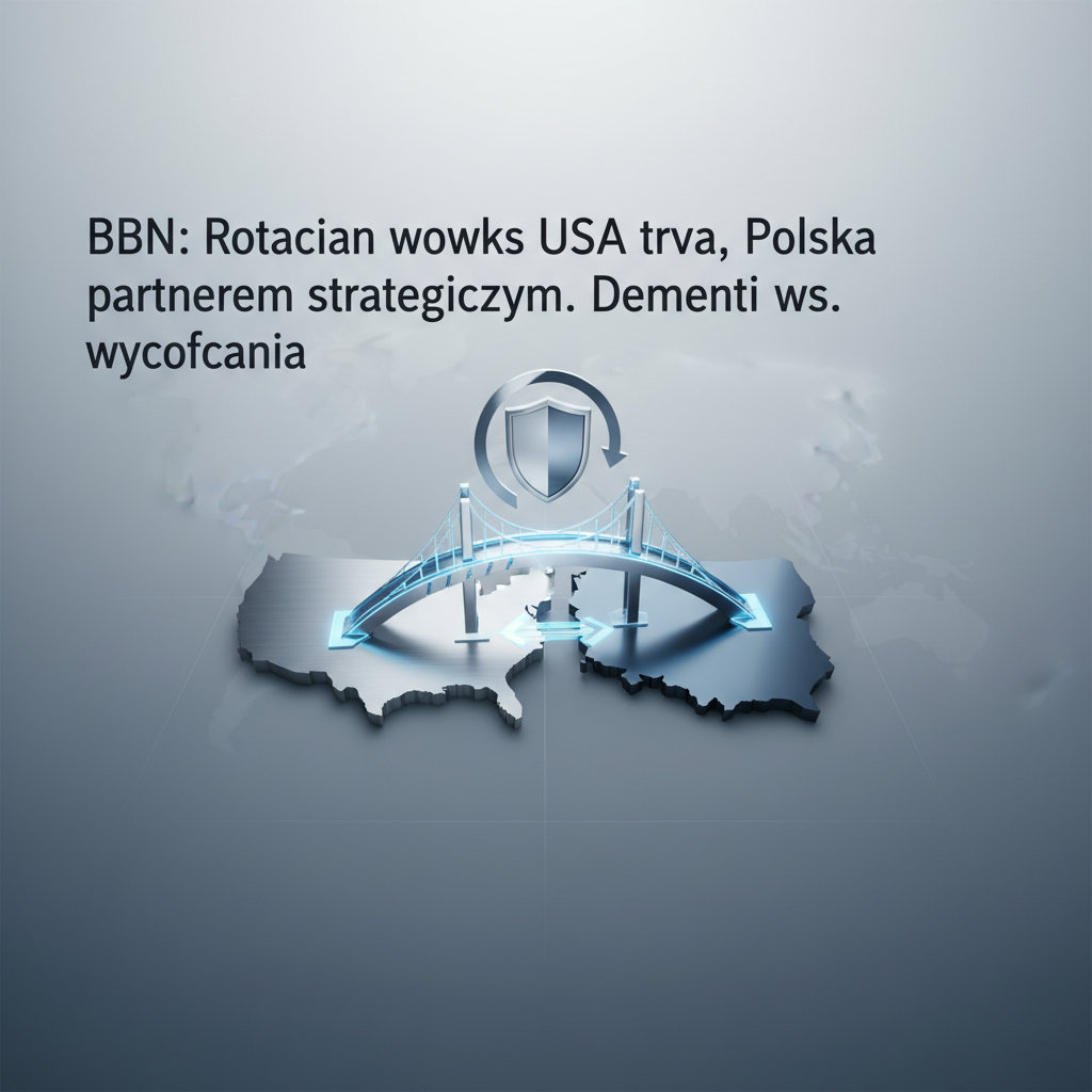 BBN: Rotacja wojsk USA trwa, Polska partnerem strategicznym. Dementi ws. wycofania.